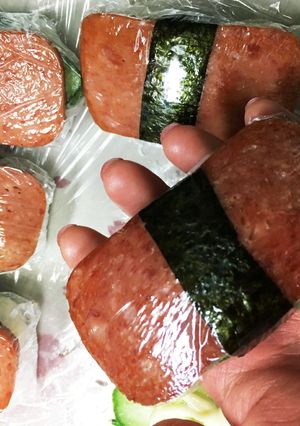 ハルたんマンのスパム握り★-レシピのメイン写真