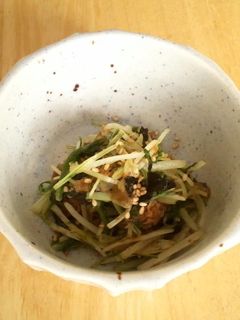 簡単コクうま♪水菜の煮びたし お弁当-レシピのメイン写真
