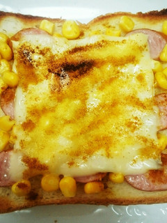 ボリューミー♪カレーチーズトースト-レシピのメイン写真