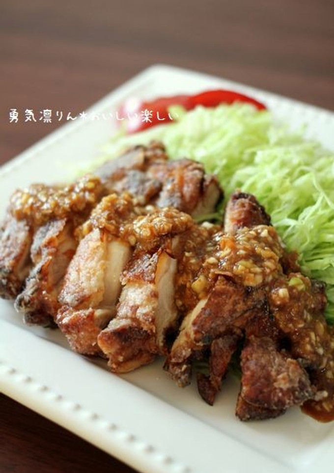酢しょうがみそだれ油淋鶏風-レシピのメイン写真