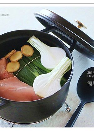少材料&超簡単にできる、蒸し鶏-レシピのメイン写真