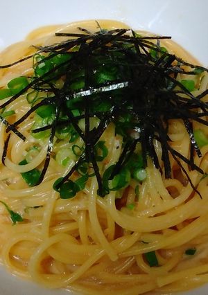ドレッシングで簡単♪カルボナーラ風パスタ-レシピのメイン写真
