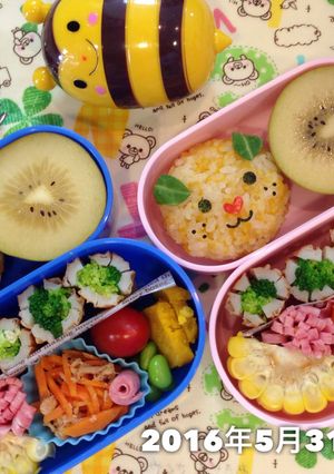 2016年5月31日 みきゃんのお弁当-レシピのメイン写真