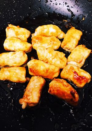 野菜嫌いの子供に人参の角煮風肉巻き-レシピのメイン写真