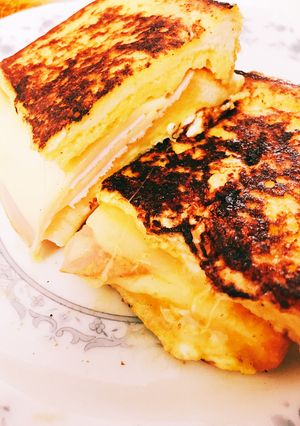 冷凍パンでできる！簡単クロックムッシュ♪-レシピのメイン写真