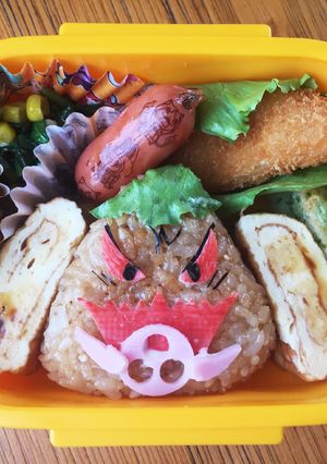 キャラ弁《魔ウンテン》妖怪ウォッチ-レシピのメイン写真