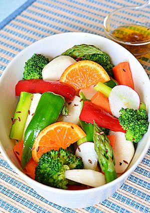 クミンオイル☆野菜のぎゅうぎゅうマリネ♪-レシピのメイン写真