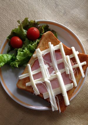 ハム＊チーズ トースト-レシピのメイン写真