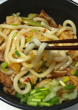 台湾まぜうどん（油うどん）-レシピのメイン写真