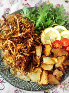 野菜でおやつパリパリごぼうと菊芋チップス-レシピのメイン写真