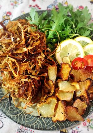 野菜でおやつパリパリごぼうと菊芋チップス-レシピのメイン写真
