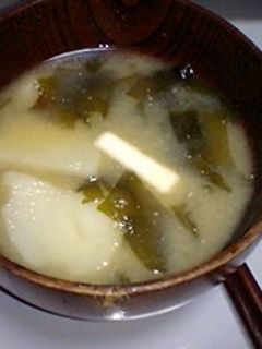 超簡単!スープみたいなジャガイモの味噌汁-レシピのメイン写真