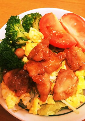 野菜たっぷり鶏丼-レシピのメイン写真