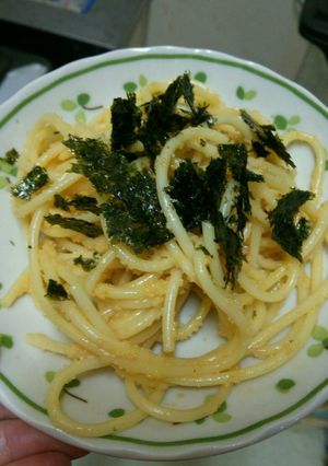 バターなくても明太子パスタ♪-レシピのメイン写真