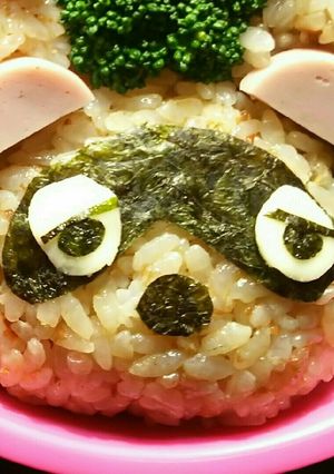 動物の森のキャラ弁♪-レシピのメイン写真