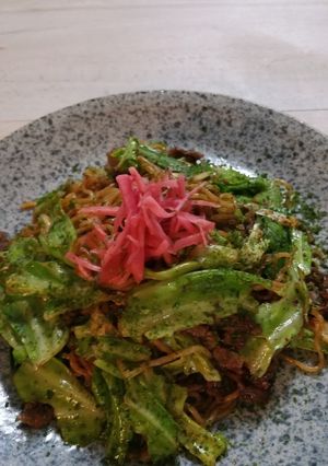 お一人様ランチ焼きそば-レシピのメイン写真