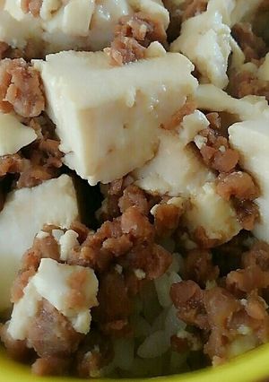 和風麻婆豆腐丼-レシピのメイン写真