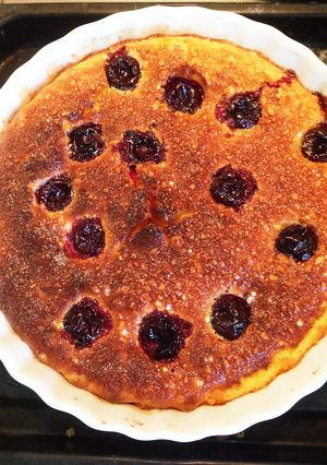 アメリカンチェリーフラン-レシピのメイン写真