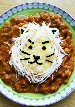 デコカレー☆ライオンくん-レシピのメイン写真