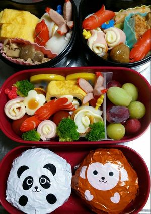 小学生(３年)学年遠足のお弁当-レシピのメイン写真