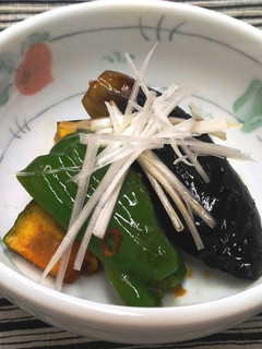 ナスの南蛮漬け 夏野菜をいろいろ加えて-レシピのメイン写真
