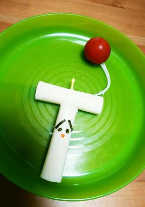 チーズでけん玉-レシピのメイン写真