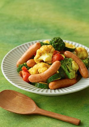 シャウエッセンのゴロッと夏野菜マリネ-レシピのメイン写真