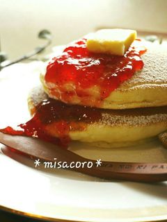 m卵白だけのふわふわパンケーキ-レシピのメイン写真