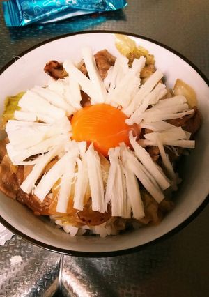 花咲く豚丼♪-レシピのメイン写真