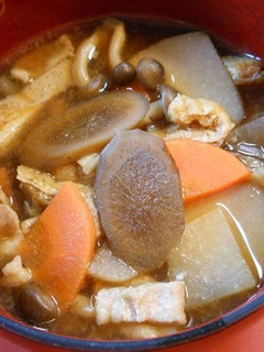 たべごぼう茶で簡単豚汁-レシピのメイン写真