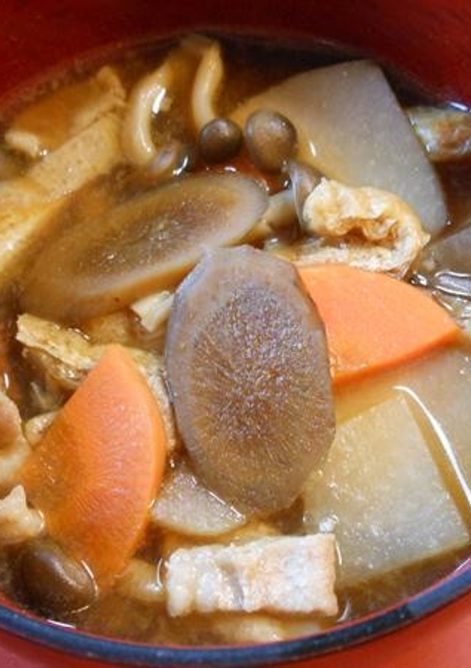 たべごぼう茶で簡単豚汁-レシピのメイン写真