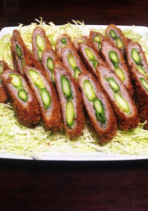 アスパラの肉巻きフライ✨-レシピのメイン写真