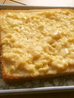 卵豆腐でトースト-レシピのメイン写真