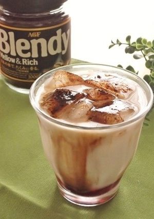 ひんやり♪いちごカフェオレ-レシピのメイン写真