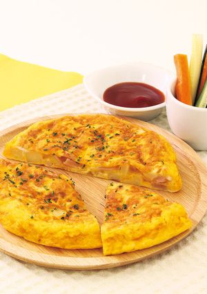 スペイン風ごろっとオムレツ-レシピのメイン写真