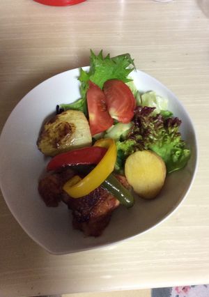 チキンと野菜の簡単ロースト-レシピのメイン写真