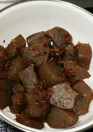 こんにゃくのピリ辛おかか煮-レシピのメイン写真