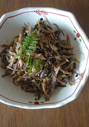 煮干しの佃煮　梅風味-レシピのメイン写真