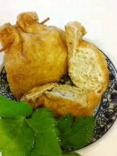 鶏ひき肉の巾着煮-レシピのメイン写真