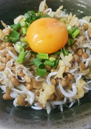 混ぜてのせるだけ☆男の簡単骨強化丼☆-レシピのメイン写真