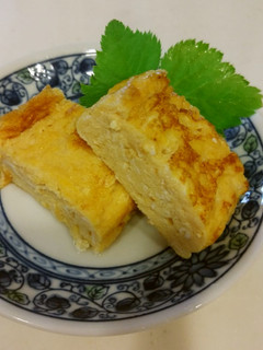 温泉卵のタレで卵焼き-レシピのメイン写真
