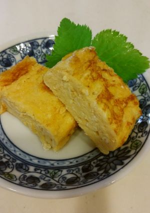 温泉卵のタレで卵焼き-レシピのメイン写真