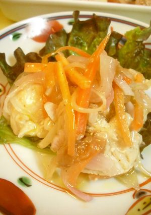 さわやか♪チキンの梅風味マリネ☆彡-レシピのメイン写真
