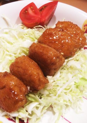 豆腐でふわっふわ♡照り焼きつくね-レシピのメイン写真