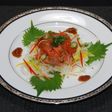サーモンの南高梅あえサラダ