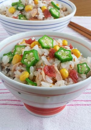 ☀梅干しの混ぜご飯☀夏♪-レシピのメイン写真