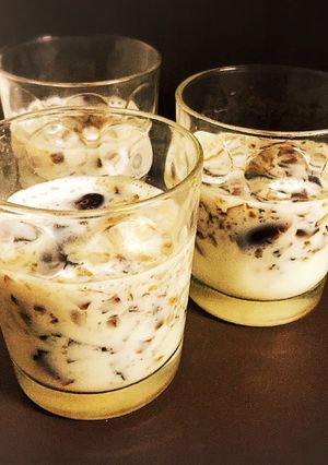 簡単！ふるふるコーヒーゼリー牛乳♪-レシピのメイン写真