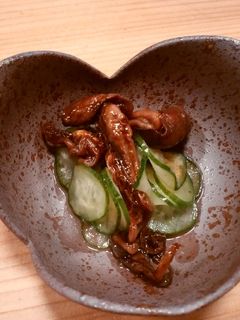 うな肝ときゅうりの酢のもの-レシピのメイン写真