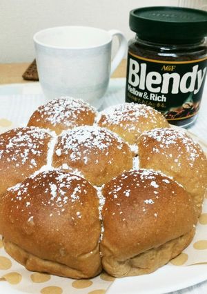 カフェオレちぎりパン♪栄養士ママ☆-レシピのメイン写真