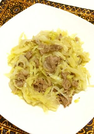 キャベツと豚ばら肉の甘酢蒸-レシピのメイン写真